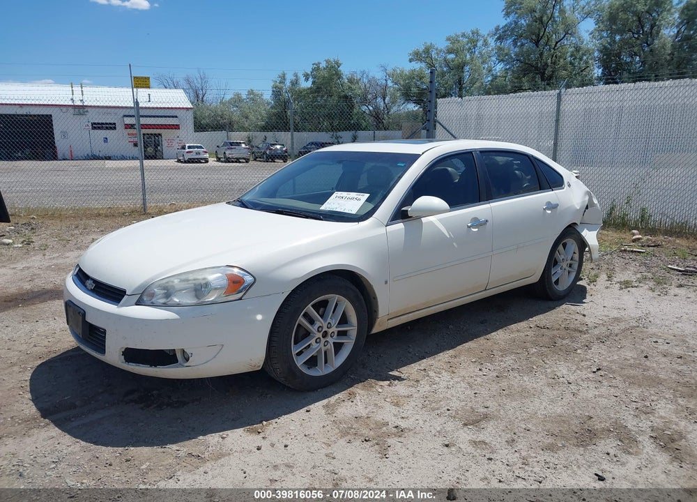 2008 CHEVROLET IMPALA VIN: 2G1WU583781201462