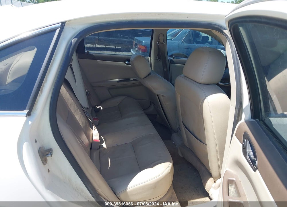 2008 CHEVROLET IMPALA VIN: 2G1WU583781201462