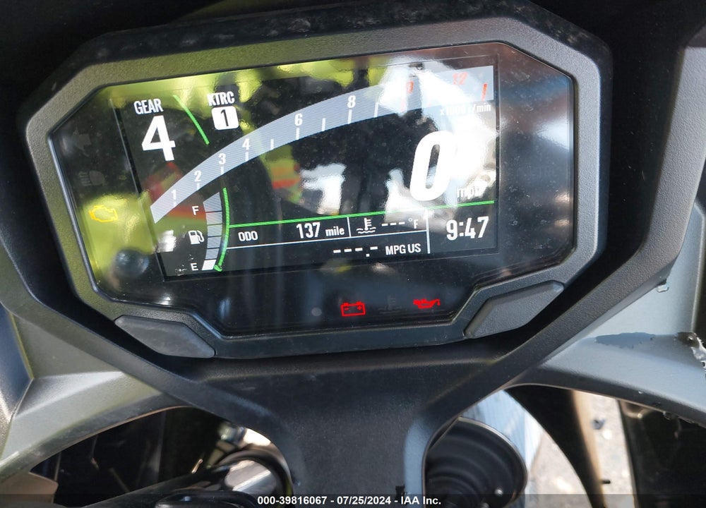 2024 KAWASAKI EX650 R VIN: ML5EXER10RDAB9429