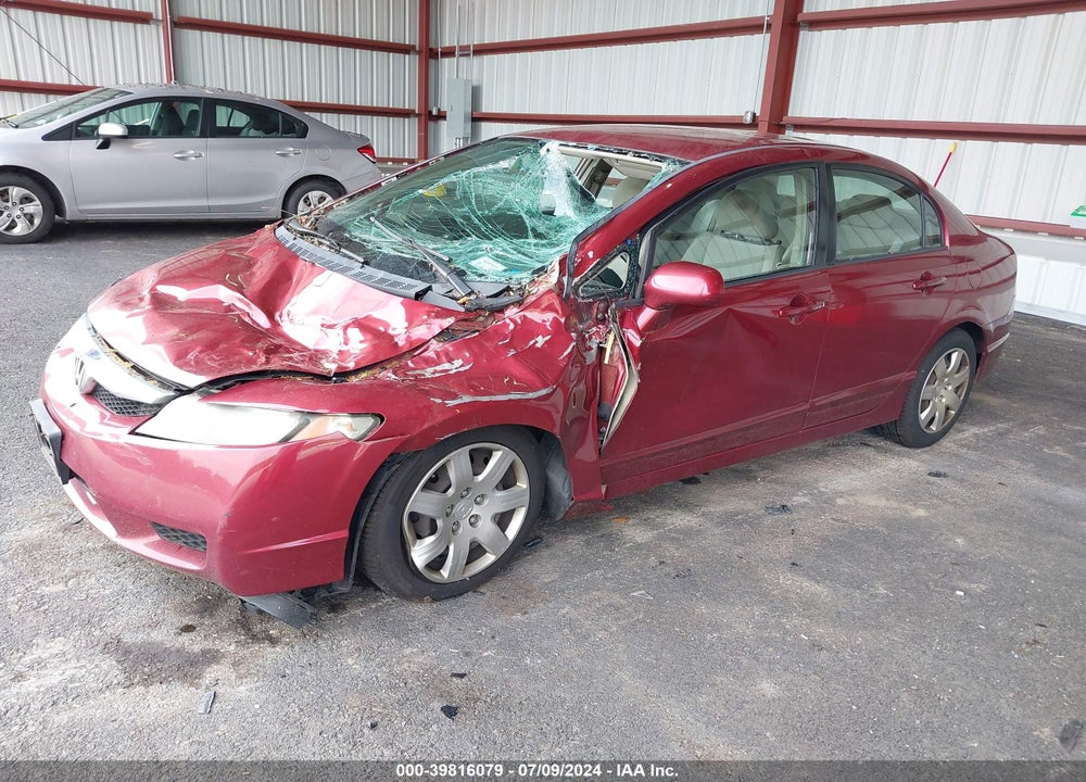 2011 HONDA CIVIC LX VIN: 2HGFA1F57BH528392