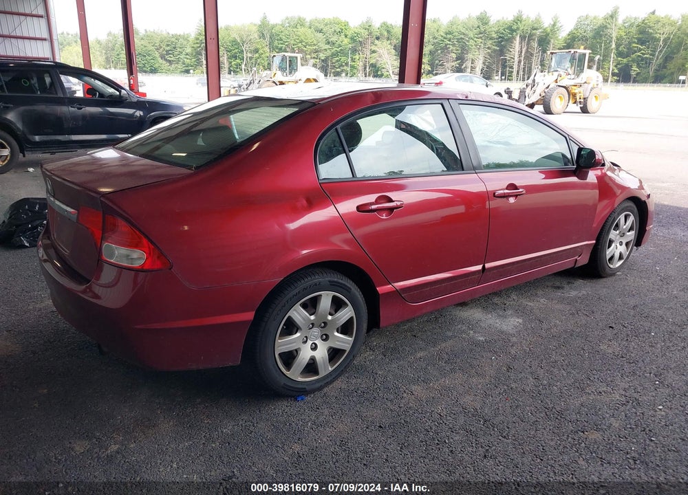 2011 HONDA CIVIC LX VIN: 2HGFA1F57BH528392