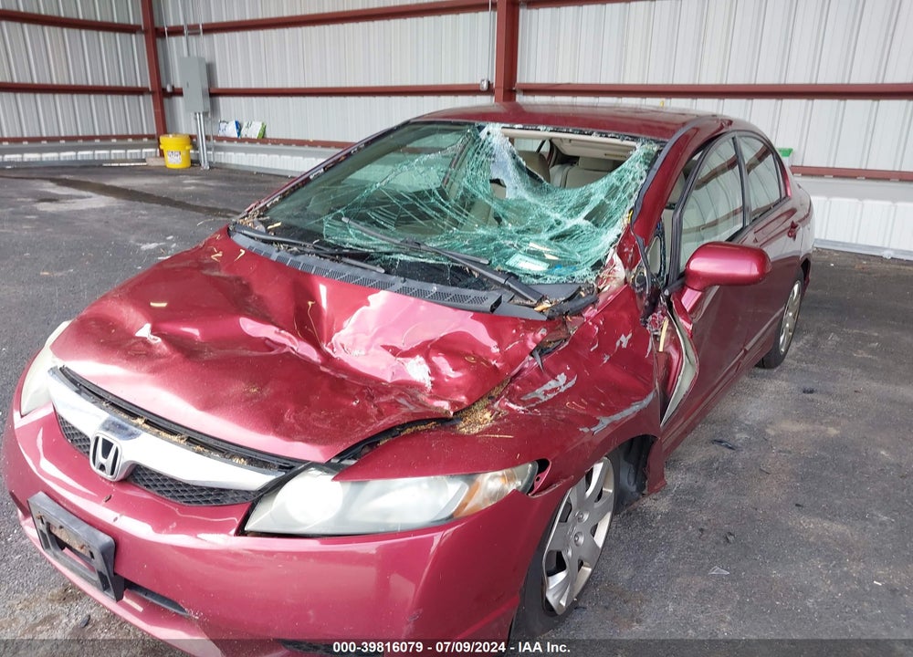 2011 HONDA CIVIC LX VIN: 2HGFA1F57BH528392