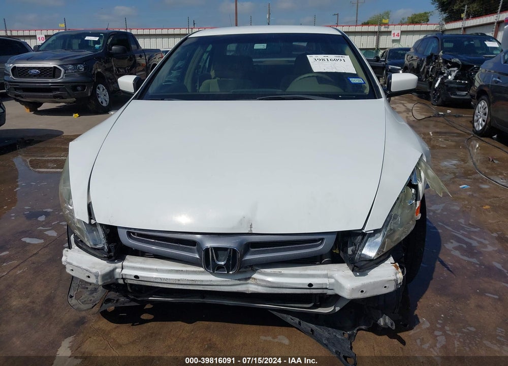 2005 HONDA ACCORD 3.0 LX VIN: 1HGCM66345A012581