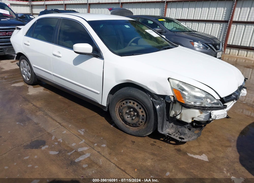 2005 HONDA ACCORD 3.0 LX VIN: 1HGCM66345A012581