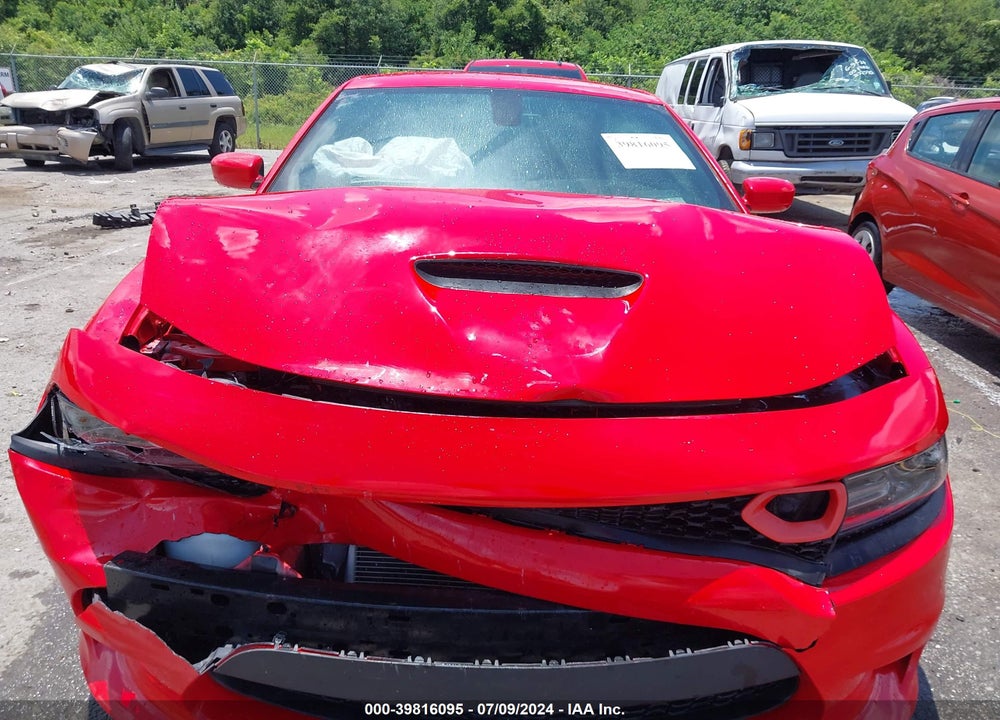 2019 DODGE CHARGER SCAT PACK RWD VIN: 2C3CDXGJXKH542248