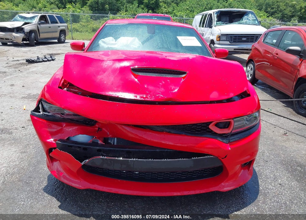 2019 DODGE CHARGER SCAT PACK RWD VIN: 2C3CDXGJXKH542248