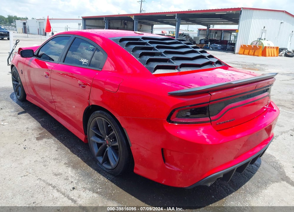 2019 DODGE CHARGER SCAT PACK RWD VIN: 2C3CDXGJXKH542248