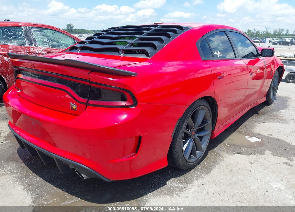 2019 DODGE CHARGER SCAT PACK RWD VIN: 2C3CDXGJXKH542248
