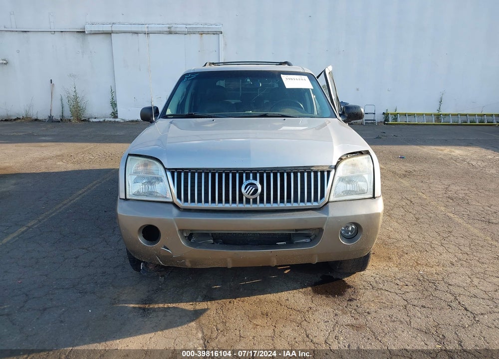 2004 MERCURY MOUNTAINEER VIN: 4M2ZU86K94ZJ05778