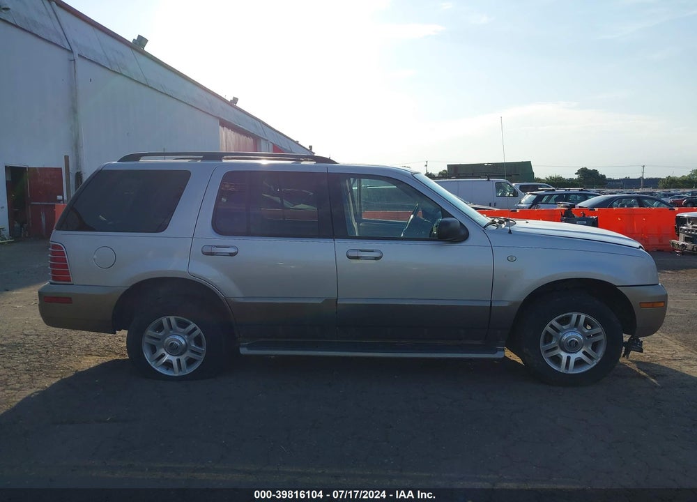 2004 MERCURY MOUNTAINEER VIN: 4M2ZU86K94ZJ05778