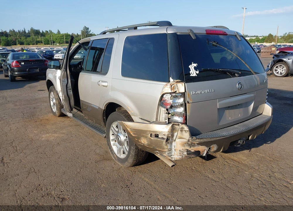 2004 MERCURY MOUNTAINEER VIN: 4M2ZU86K94ZJ05778