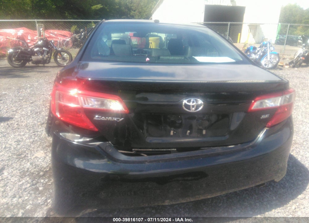 2012 TOYOTA CAMRY SE VIN: 4T1BF1FKXCU011764