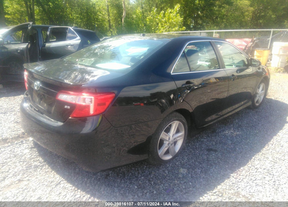 2012 TOYOTA CAMRY SE VIN: 4T1BF1FKXCU011764