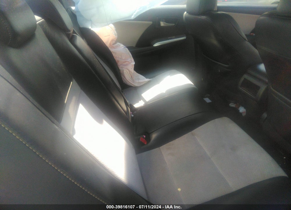 2012 TOYOTA CAMRY SE VIN: 4T1BF1FKXCU011764