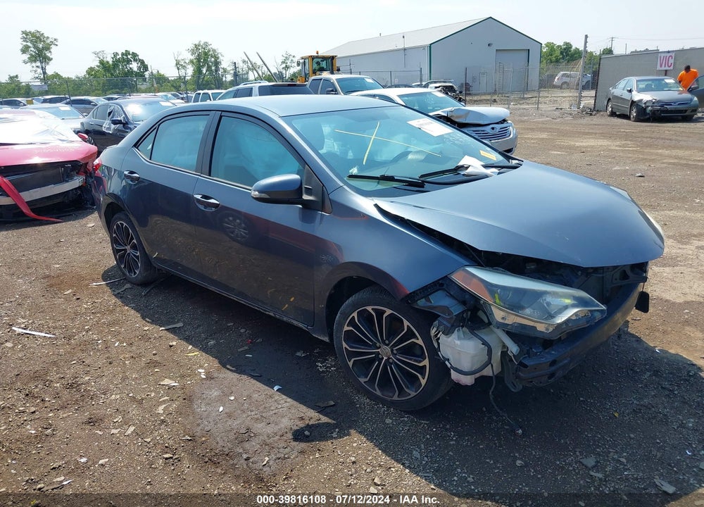 2015 TOYOTA COROLLA S PLUS VIN: 2T1BURHE4FC401230