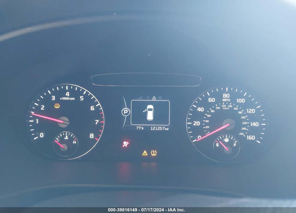 2016 KIA SORENTO 2.4L LX VIN: 5XYPGDA30GG128978