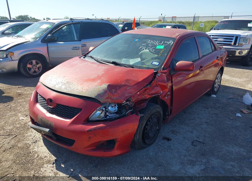 2010 TOYOTA COROLLA LE VIN: 1NXBU4EE0AZ260137