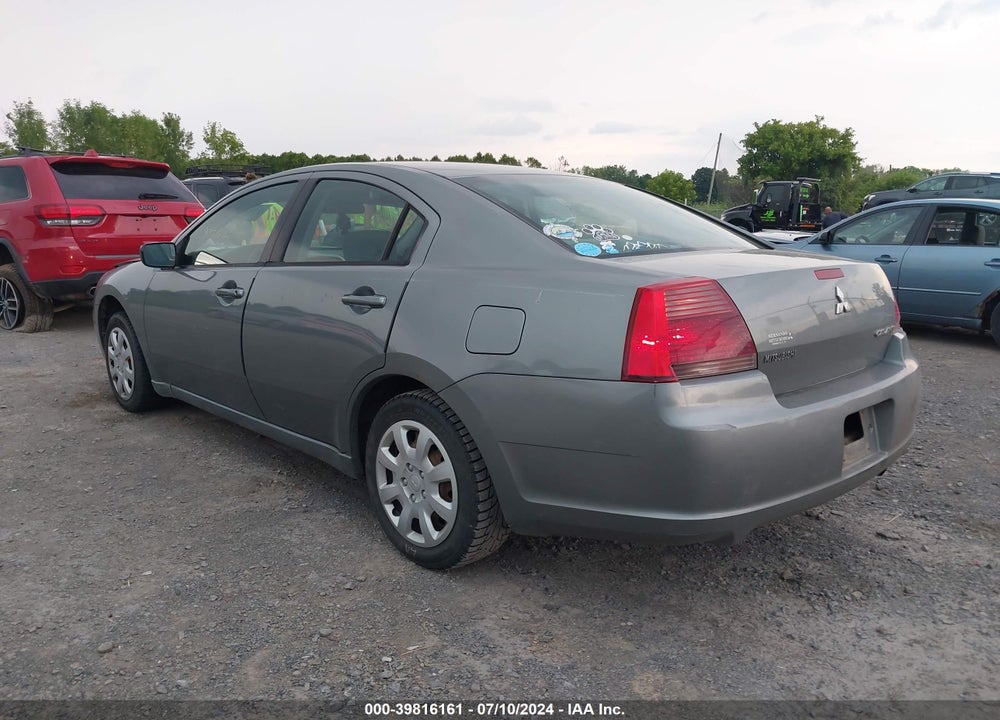 2008 MITSUBISHI GALANT ES VIN: 4A3AB36FX8E022563