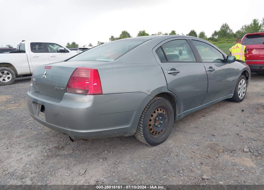 2008 MITSUBISHI GALANT ES VIN: 4A3AB36FX8E022563