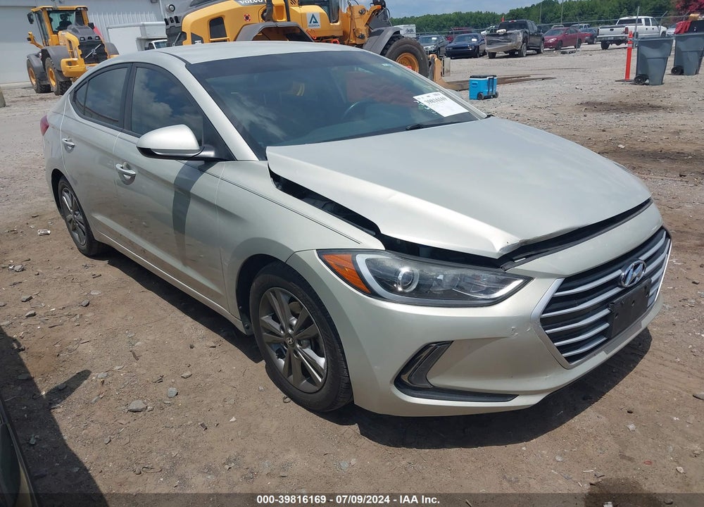 2017 HYUNDAI ELANTRA SE VIN: 5NPD84LF9HH018254