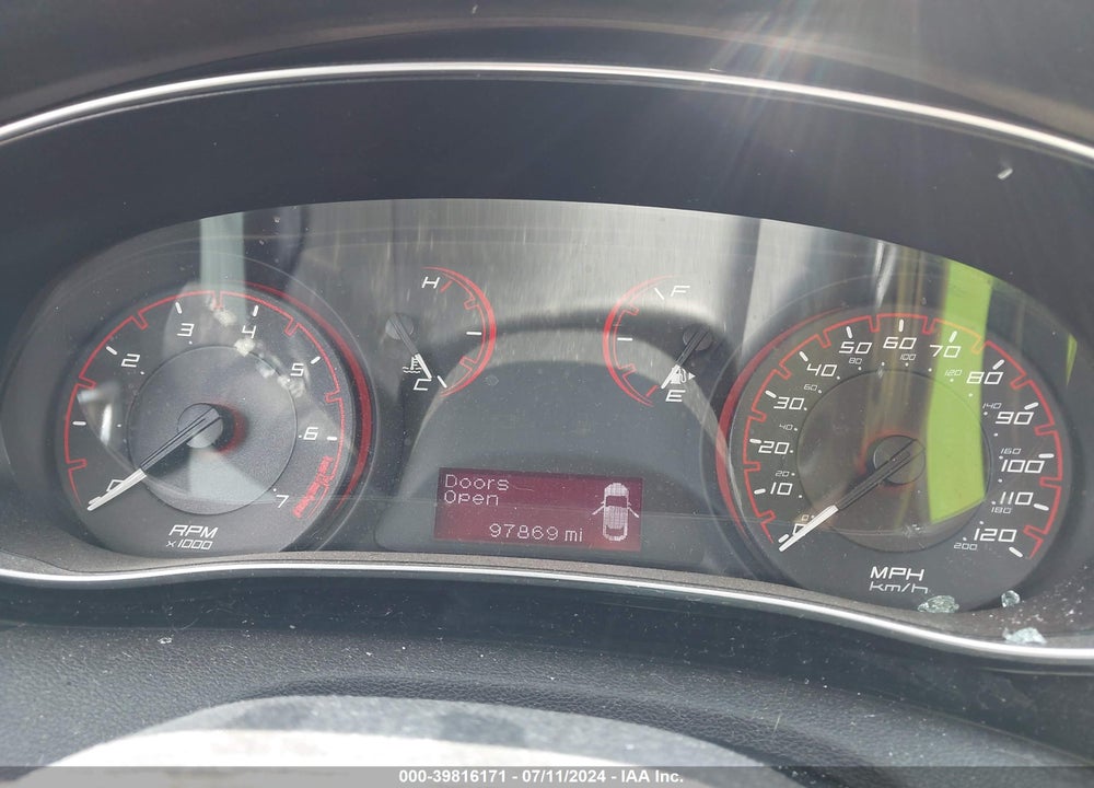 2013 DODGE DART SXT VIN: 1C3CDFBA1DD346183