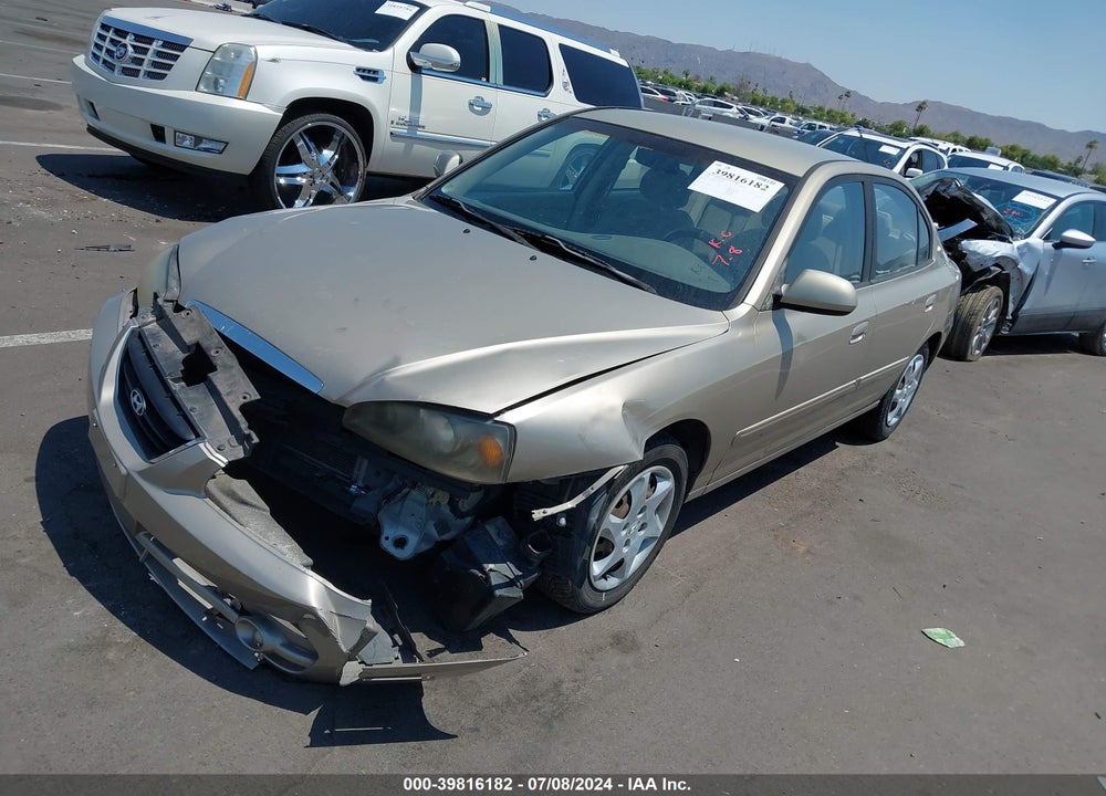 2006 HYUNDAI ELANTRA GLS/LIMITED VIN: KMHDN46D76U370377