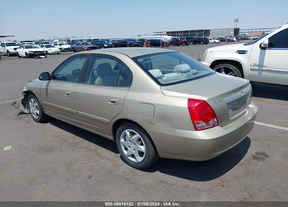 2006 HYUNDAI ELANTRA GLS/LIMITED VIN: KMHDN46D76U370377