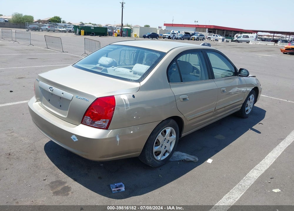 2006 HYUNDAI ELANTRA GLS/LIMITED VIN: KMHDN46D76U370377