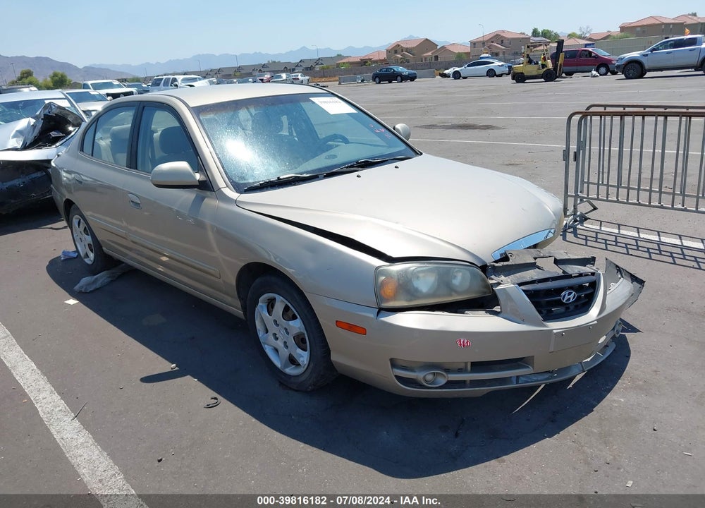 2006 HYUNDAI ELANTRA GLS/LIMITED VIN: KMHDN46D76U370377