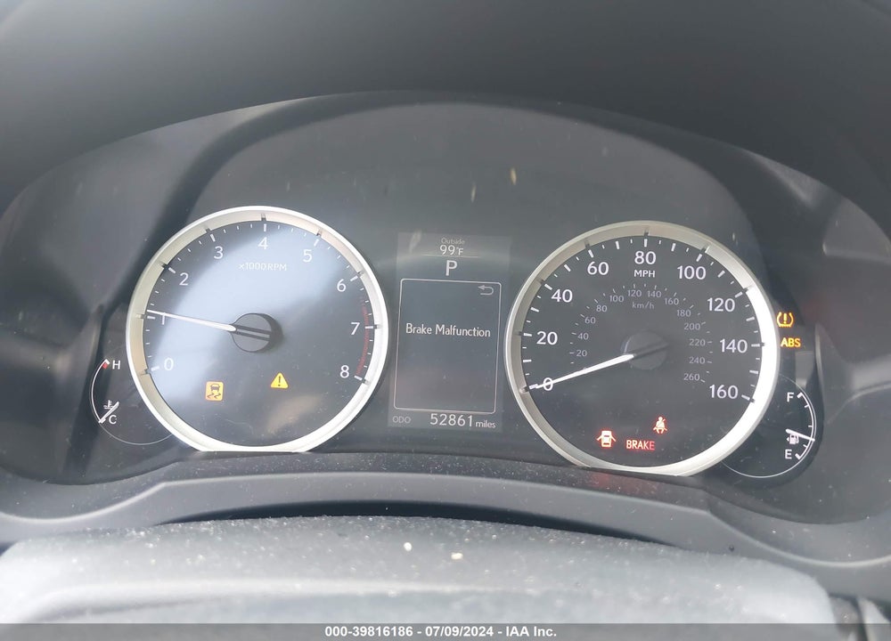 2016 LEXUS IS 300 VIN: JTHCM1D27G5010409