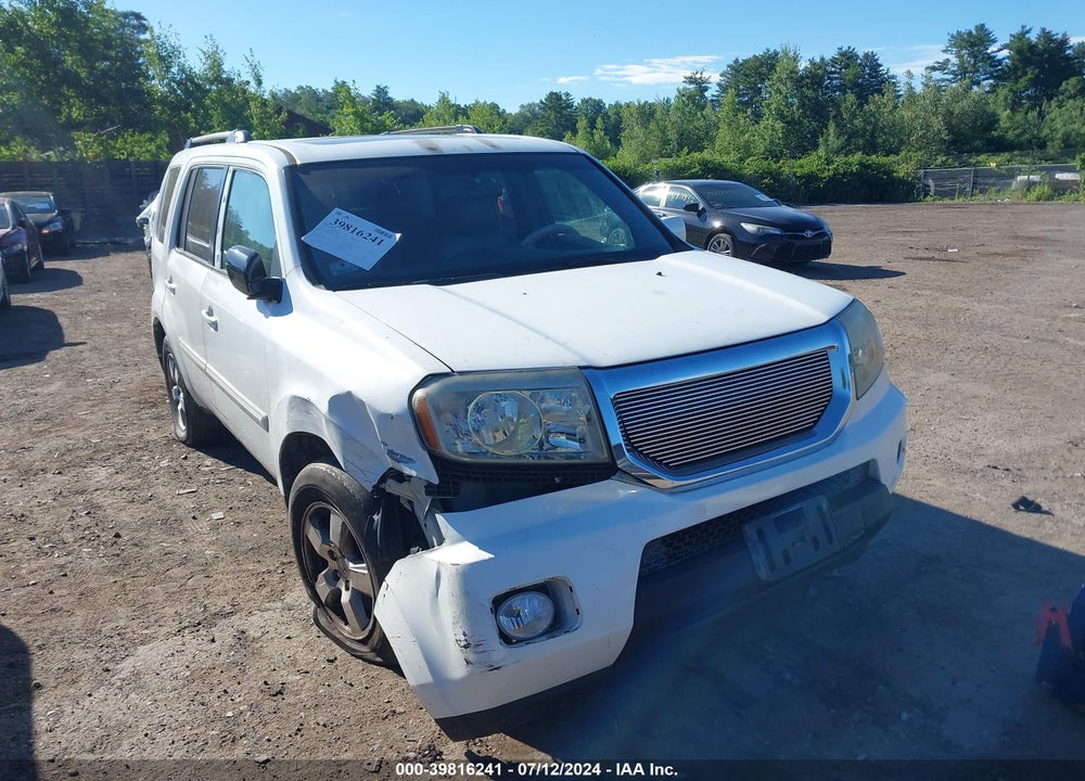 2011 HONDA PILOT EX-L VIN: 5FNYF4H5XBB031706