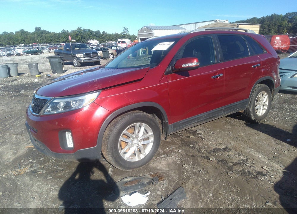 2014 KIA SORENTO LX VIN: 5XYKT3A6XEG473054