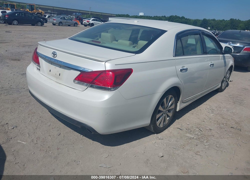 2012 TOYOTA AVALON LIMITED VIN: 4T1BK3DB1CU460163