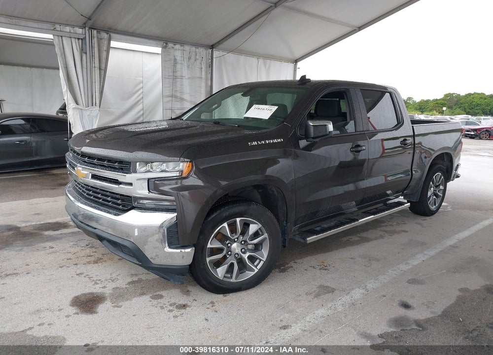 2021 CHEVROLET SILVERADO 1500 2WD SHORT BED LT VIN: 1GCPWCED4MZ128057
