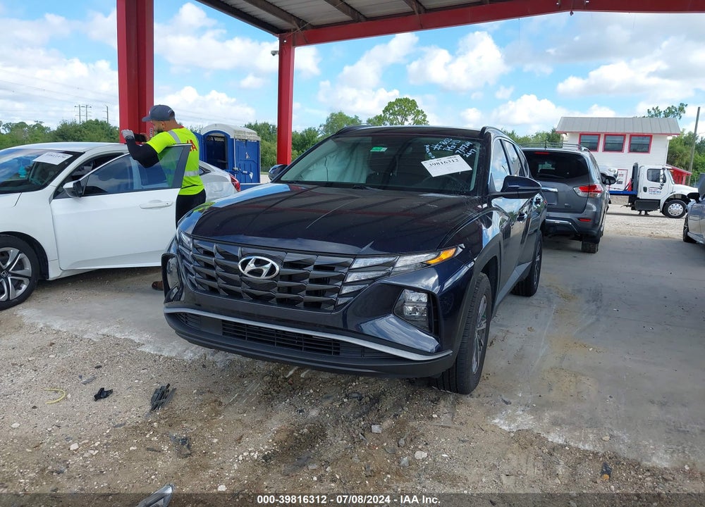 2022 HYUNDAI TUCSON HYBRID BLUE VIN: KM8JBCA1XNU072617