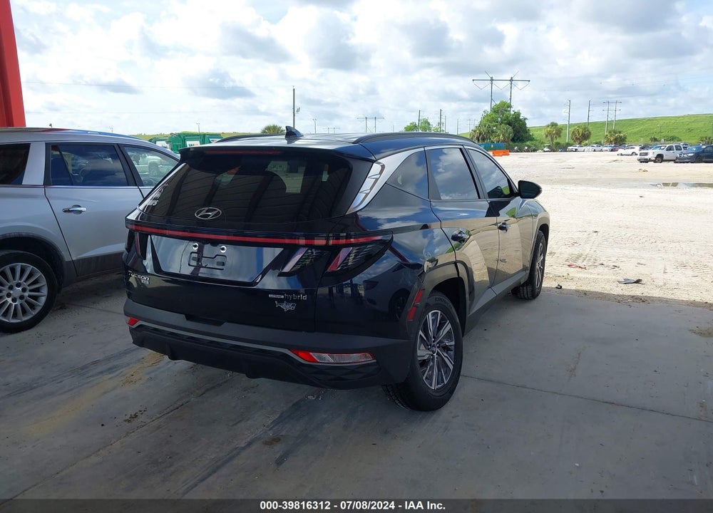 2022 HYUNDAI TUCSON HYBRID BLUE VIN: KM8JBCA1XNU072617
