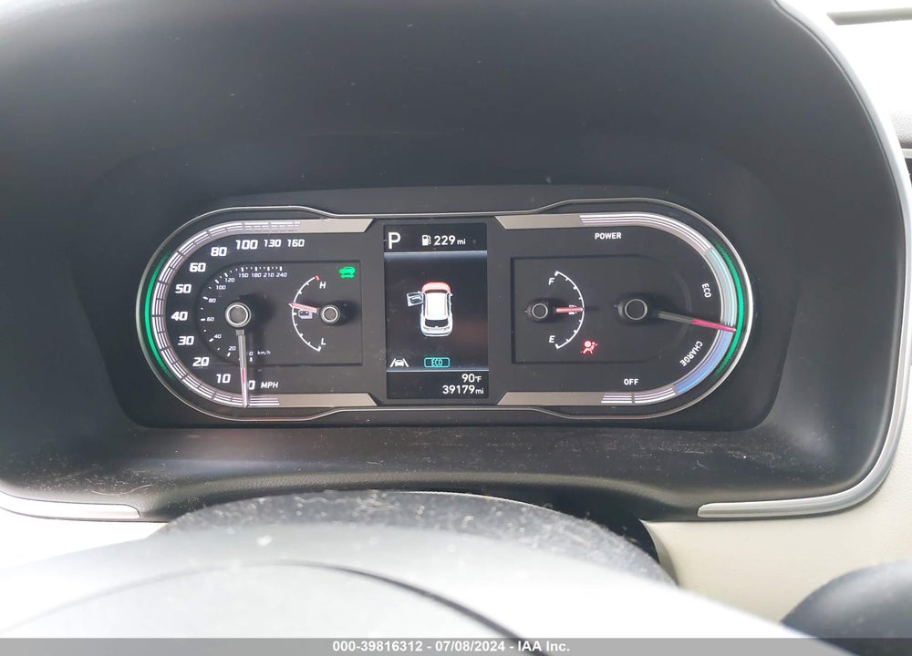2022 HYUNDAI TUCSON HYBRID BLUE VIN: KM8JBCA1XNU072617