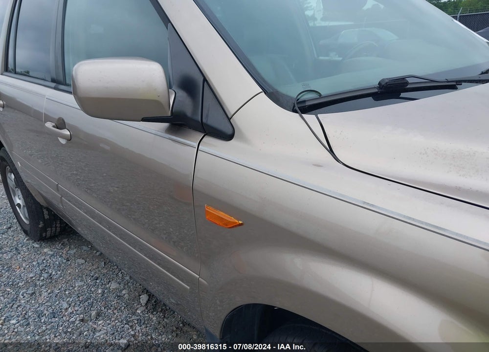 2007 HONDA PILOT EX-L VIN: 5FNYF28777B023138