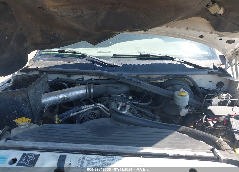 2001 DODGE RAM 1500 ST VIN: 3B7HF13Z51M551699