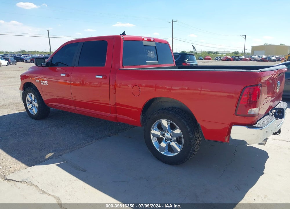 2017 RAM 1500 LONE STAR 4X4 6'4 BOX VIN: 1C6RR7TT5HS503977