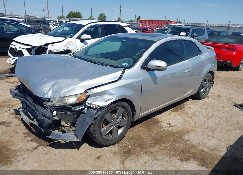2012 KIA FORTE KOUP EX VIN: KNAFU6A25C5517400