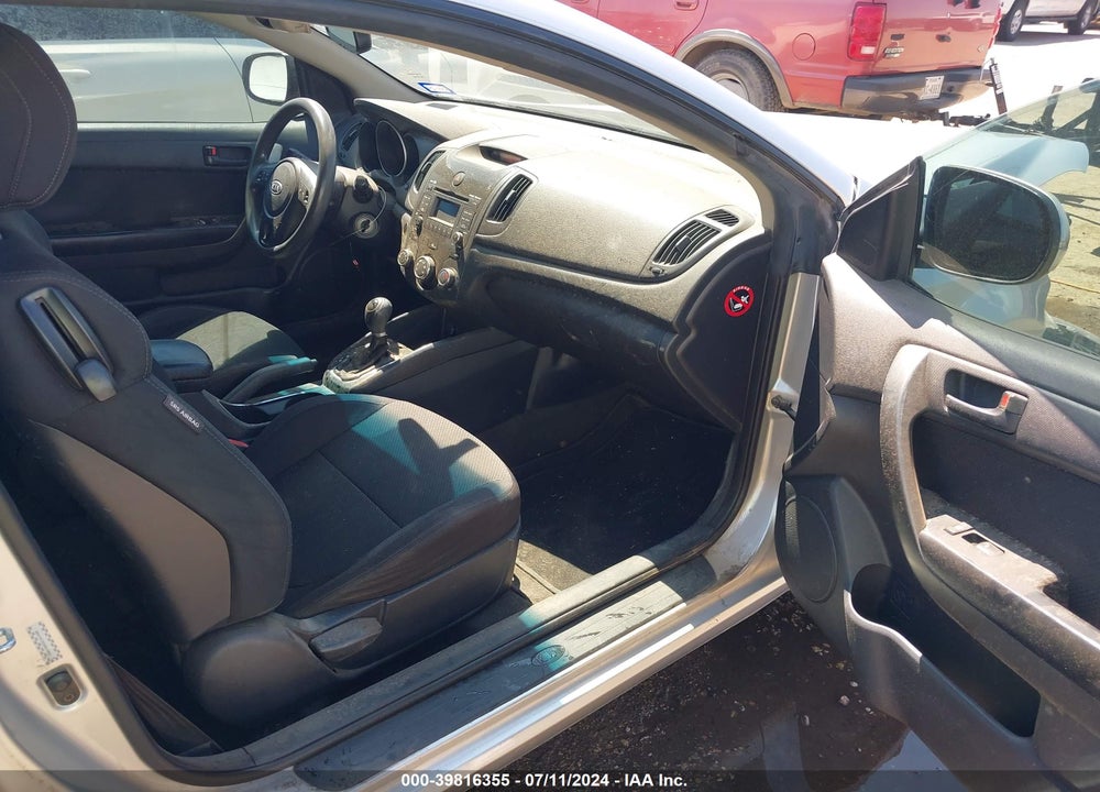 2012 KIA FORTE KOUP EX VIN: KNAFU6A25C5517400