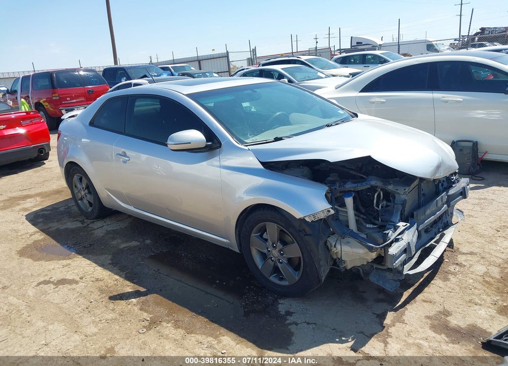2012 KIA FORTE KOUP EX VIN: KNAFU6A25C5517400