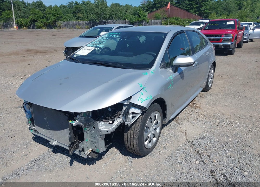 2020 TOYOTA COROLLA LE VIN: JTDEPRAE0LJ109153