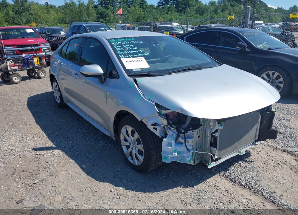 2020 TOYOTA COROLLA LE VIN: JTDEPRAE0LJ109153