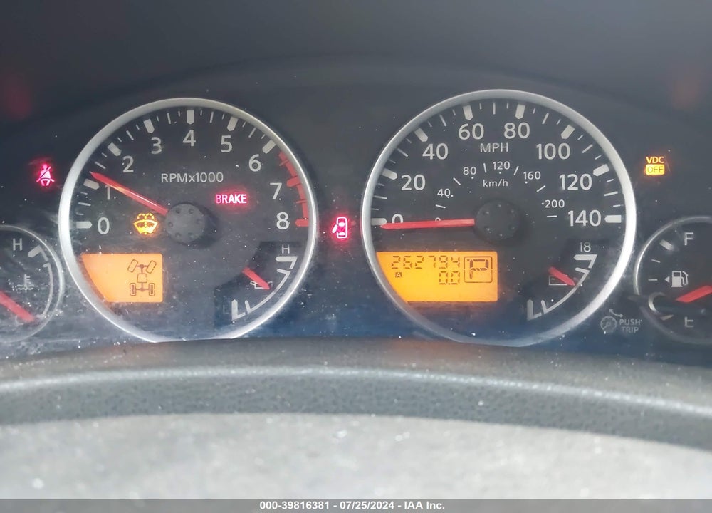 2006 NISSAN PATHFINDER S VIN: 5N1AR18W86C663232