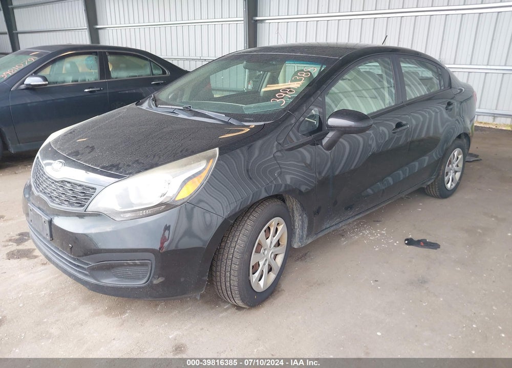 2013 KIA RIO LX VIN: KNADM4A32D6159513