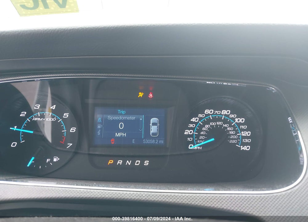 2019 FORD TAURUS SE VIN: 1FAHP2D87KG107797