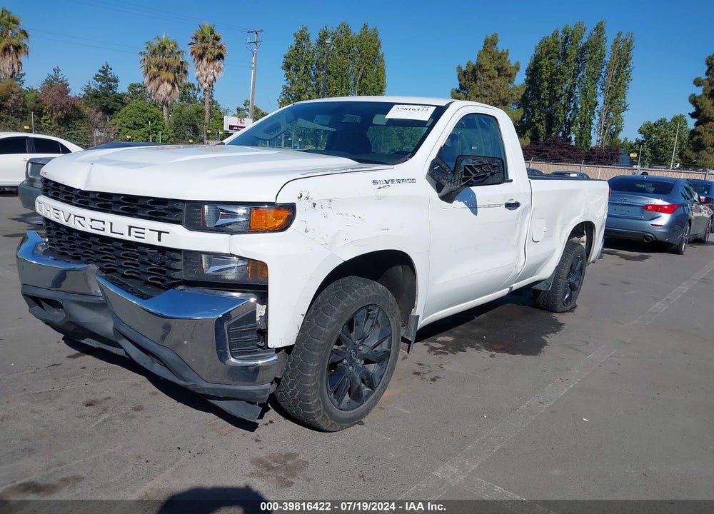 2019 CHEVROLET SILVERADO 1500 WORK TRUCK VIN: 3GCNWAEF5KG290452