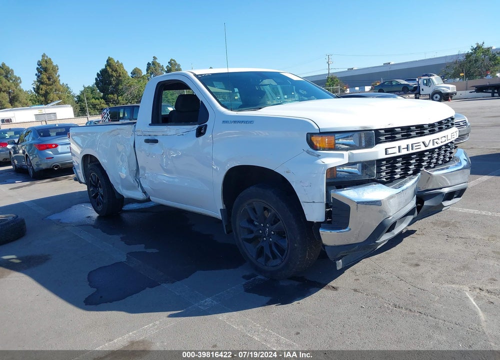 2019 CHEVROLET SILVERADO 1500 WORK TRUCK VIN: 3GCNWAEF5KG290452